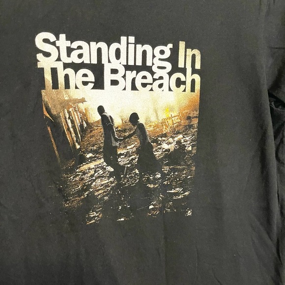Jackson Browne Standing In The Breach Graphic Merch Black T-Shirt Medium - Picture 4 of 13